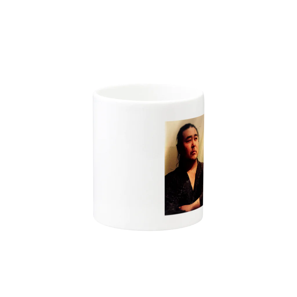 トミー富岡 『Ju!chu!SaySun』の腕組マグカップ(tommytomioka) Mug :other side of the handle