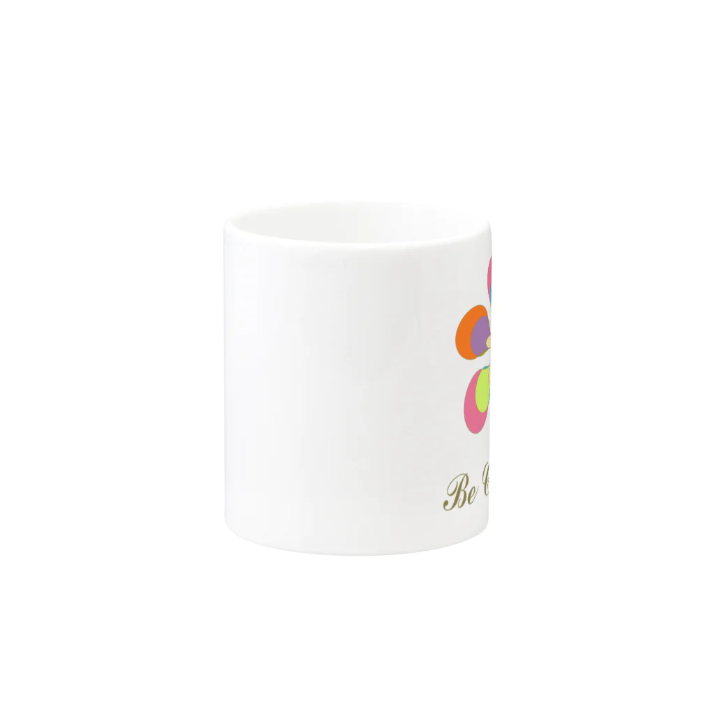 WISSCOLOR【ｳｨｽﾞｶﾗｰ】のBe Colorful!! Mug :other side of the handle