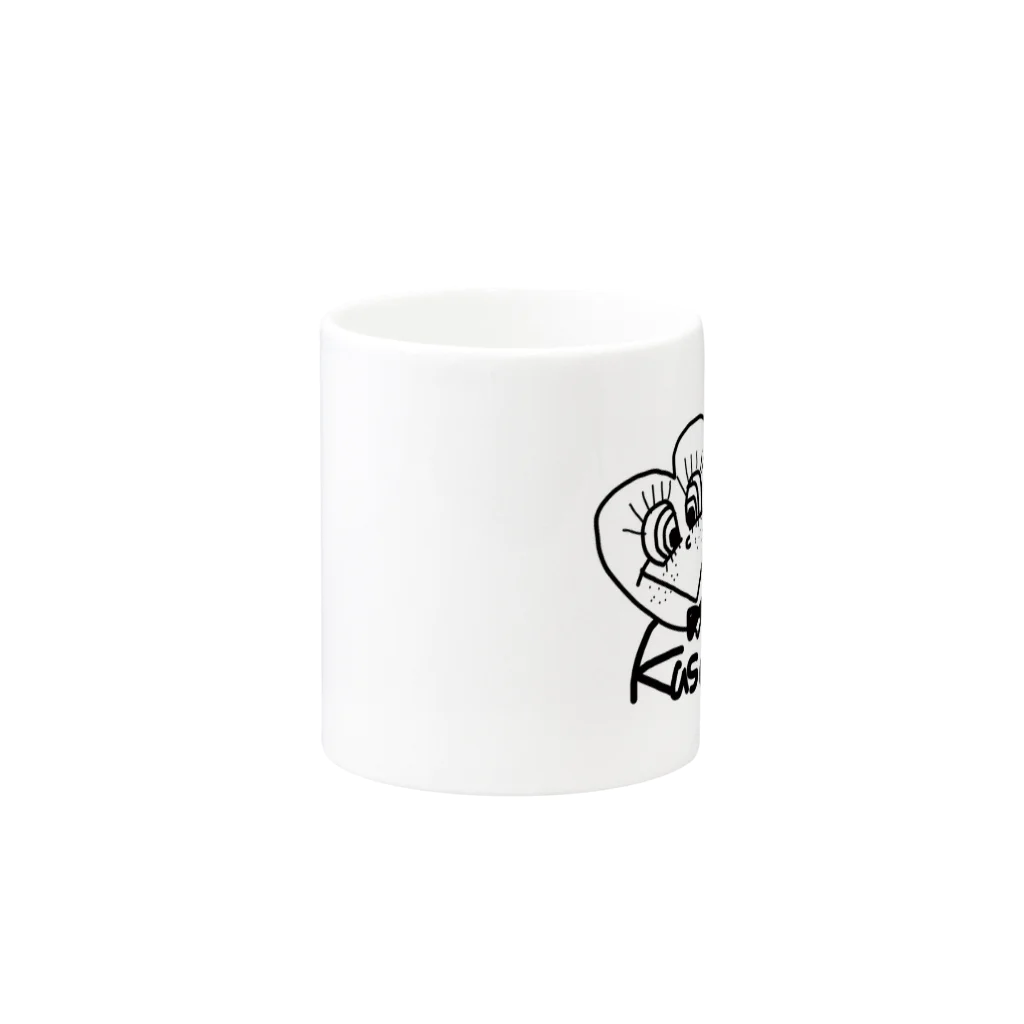 KusumotoFamの楠本Familyイラスト１ Mug :other side of the handle