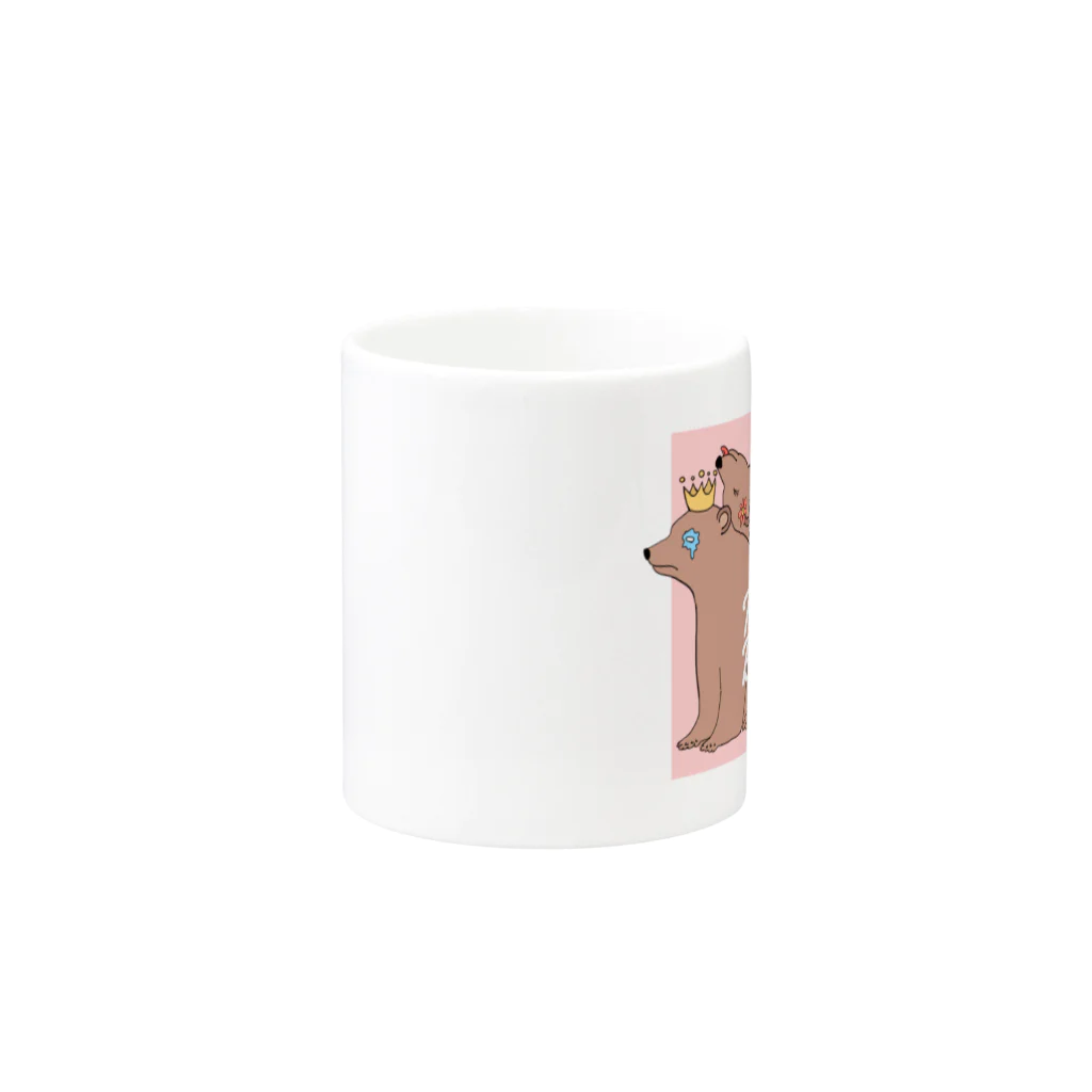 しゅーとのPAIR BEAR Mug :other side of the handle