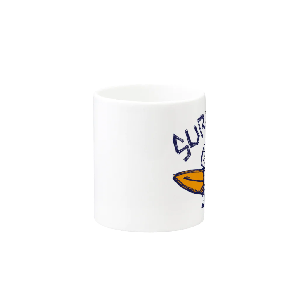 YasuのSurfagin Mug :other side of the handle