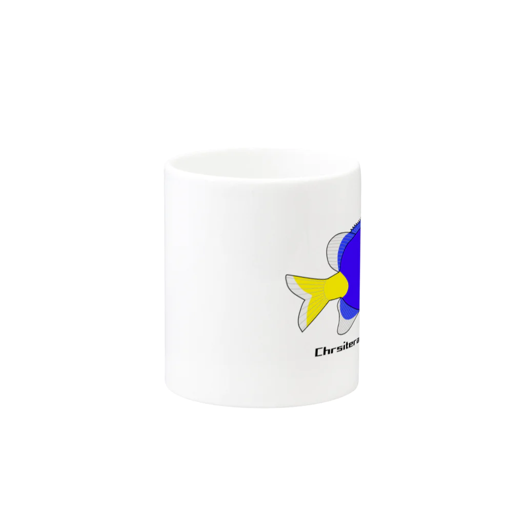 mihuneのシリキルリスズメダイ Mug :other side of the handle