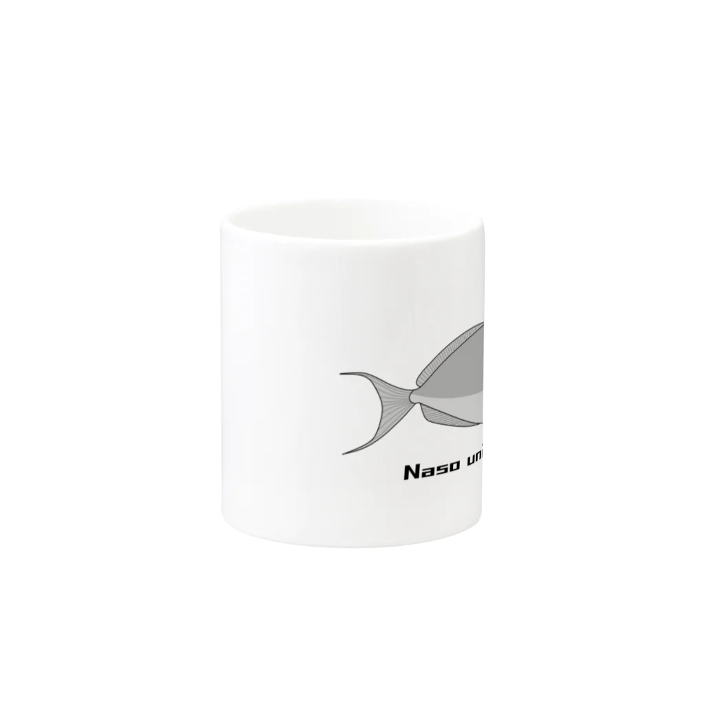 mihuneのテングハギ Mug :other side of the handle