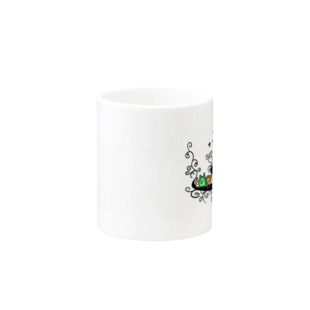 のち＠LINEスタンプ販売中のほわあに１ Mug :other side of the handle