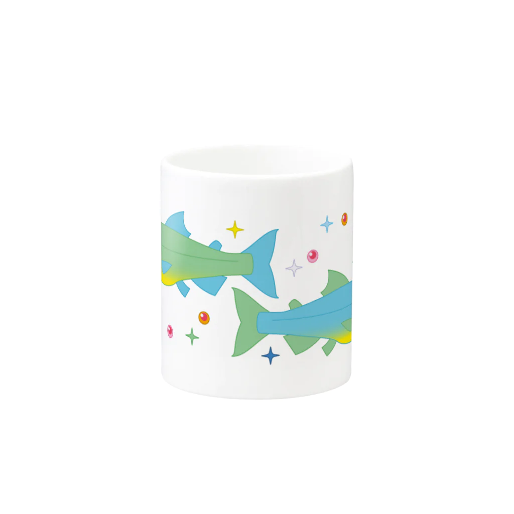 Candy Lifeの鮭とイクラ Mug :other side of the handle