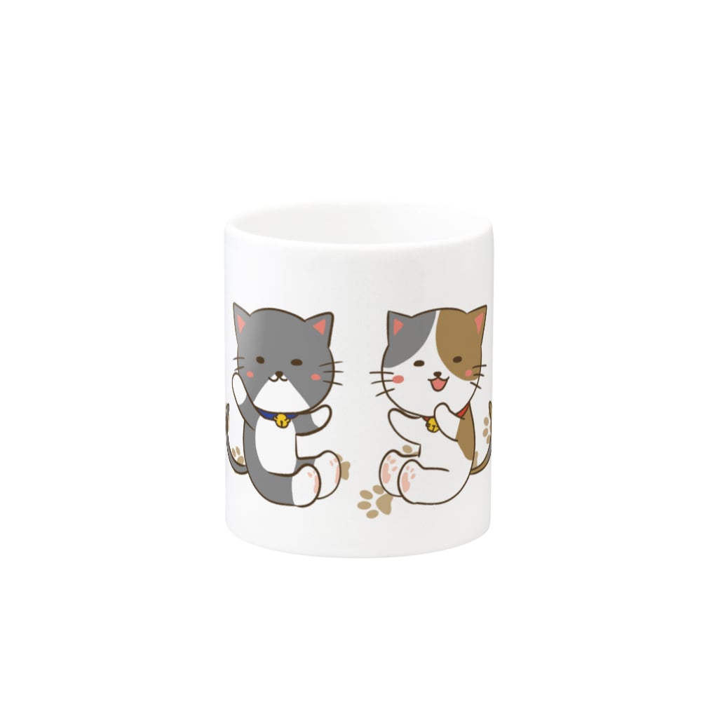 cana@ぶたさんと韓国語の猫さんず Mug :other side of the handle