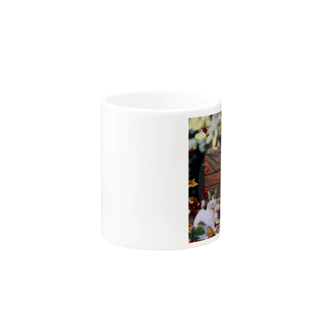 𝙈𝙊𝙈𝙊'𝙨 𝙎𝙝𝙤𝙥のHappy Halloween #02 Mug :other side of the handle