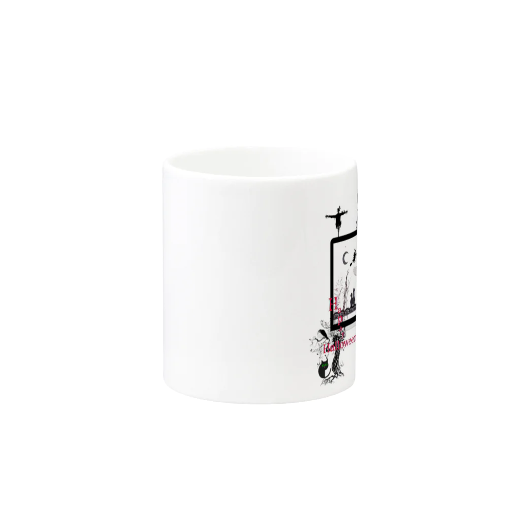 𝙈𝙊𝙈𝙊'𝙨 𝙎𝙝𝙤𝙥のHappy Halloween #03 Mug :other side of the handle