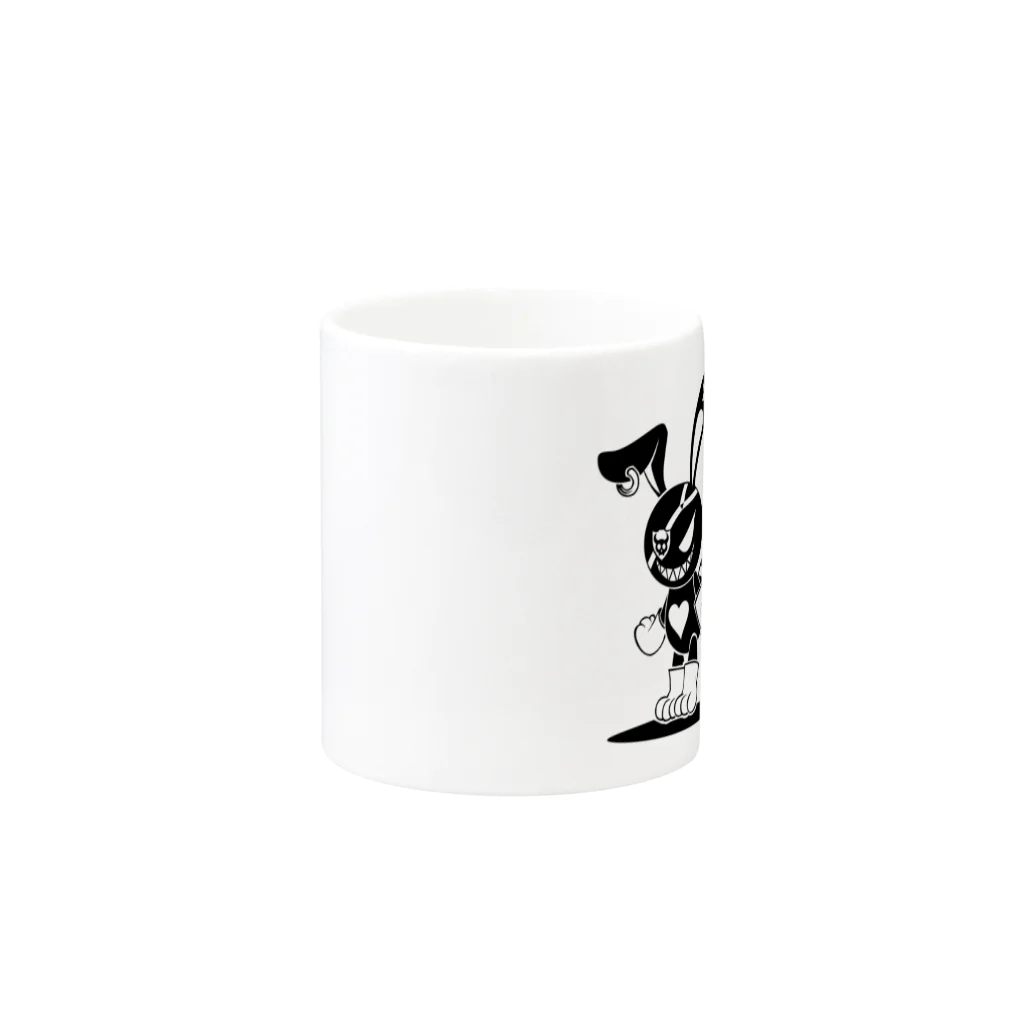 ESCHATOLOGYのバニービー・アイパッチ Mug :other side of the handle