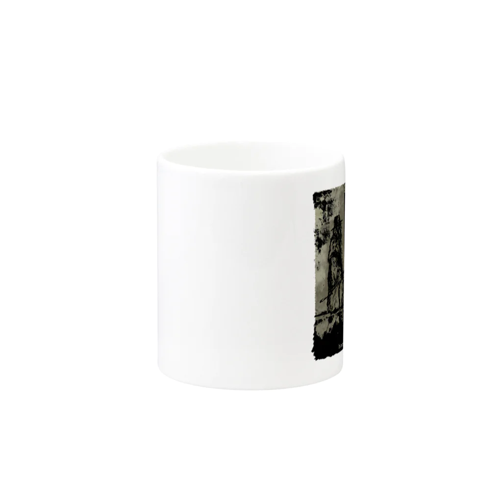 なつこのみせのhome sweet home Mug :other side of the handle