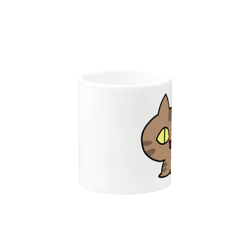 えじ。の表情豊かなネコちゃん Mug :other side of the handle