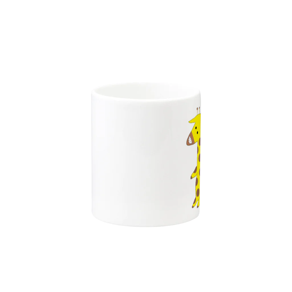 きりんのきりんマグカップ Mug :other side of the handle