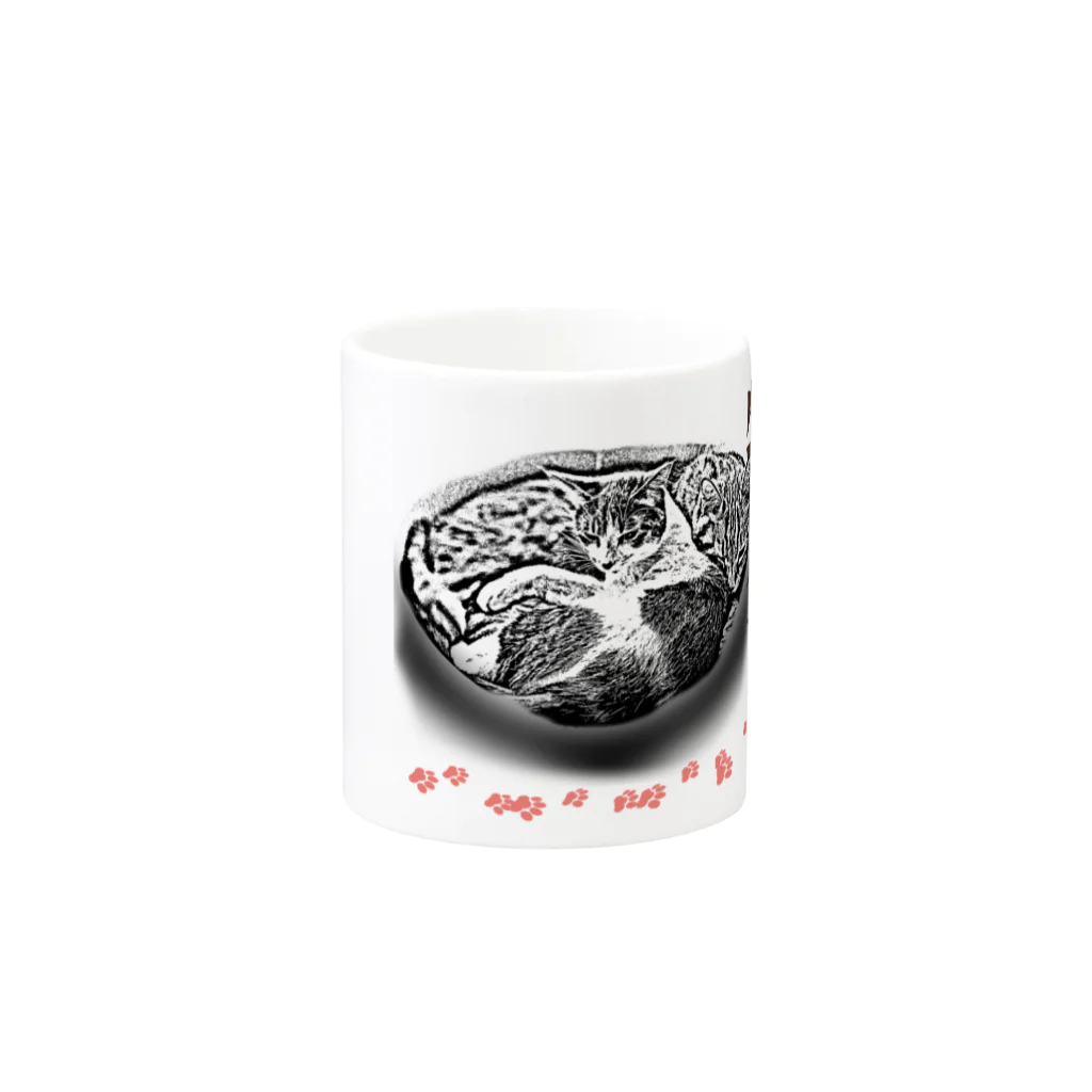 .JUICY-SHOP. | JOYFULの猫鍋特盛 | JOYFUL x JOYFUL DESIGNS 001 Mug :other side of the handle