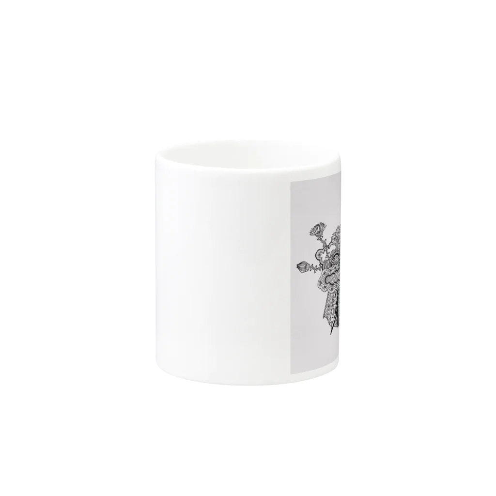 wonderlandcodeのwonderlandcode02 Mug :other side of the handle