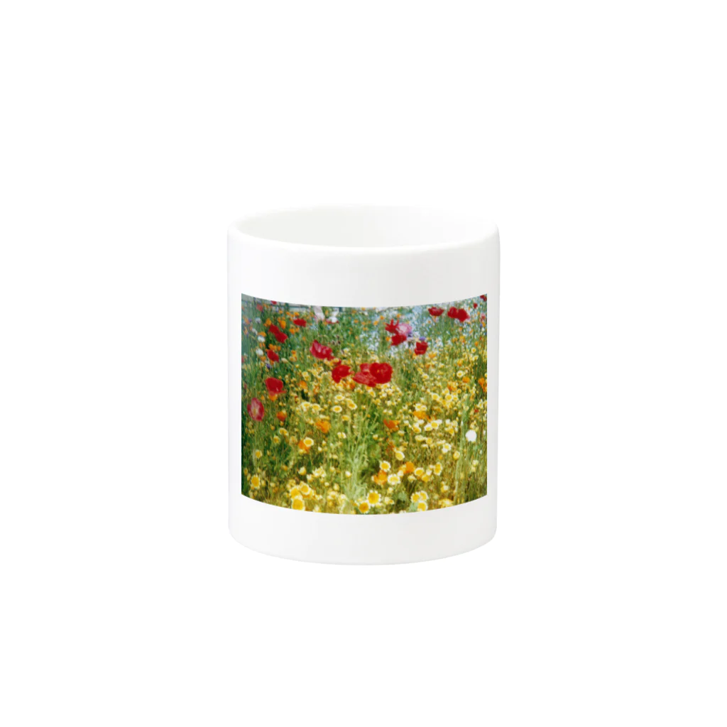URBAN 6のflowers1 Mug :other side of the handle
