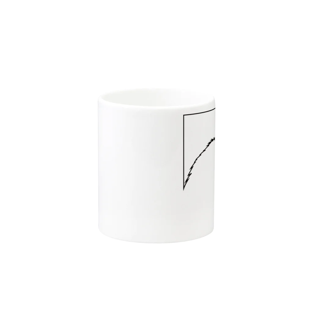 Hiroya OkamotoのALBINO Mug :other side of the handle