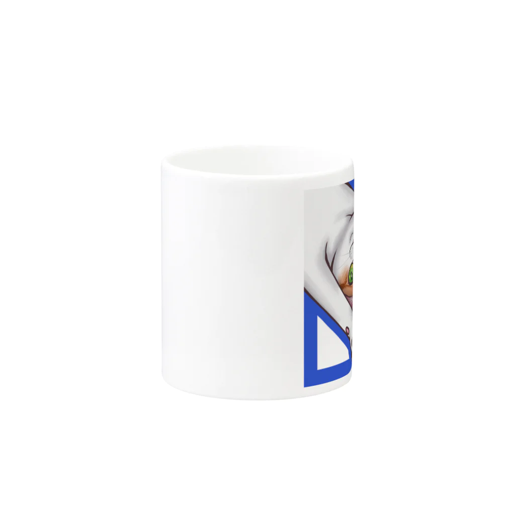 RinQooのエビハチ Mug :other side of the handle