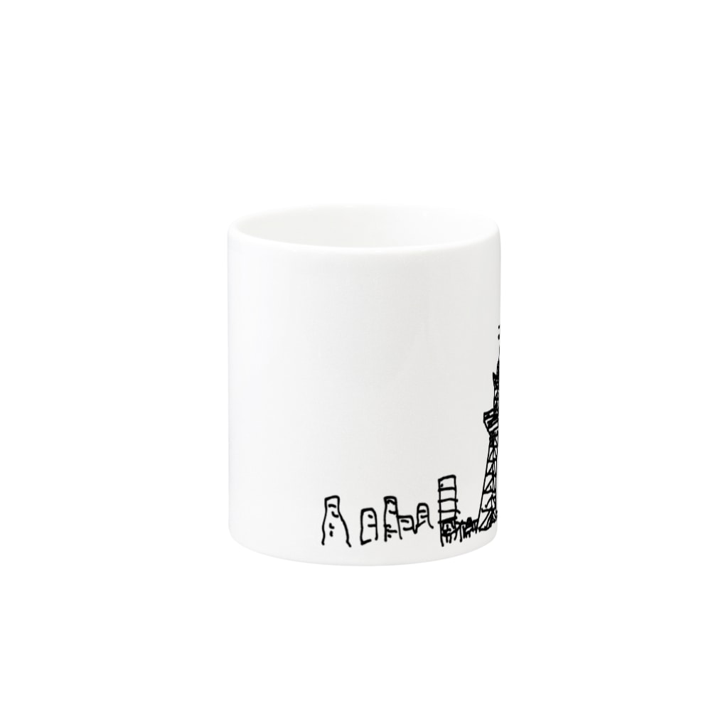 KyochiのTOKYO Mug :other side of the handle
