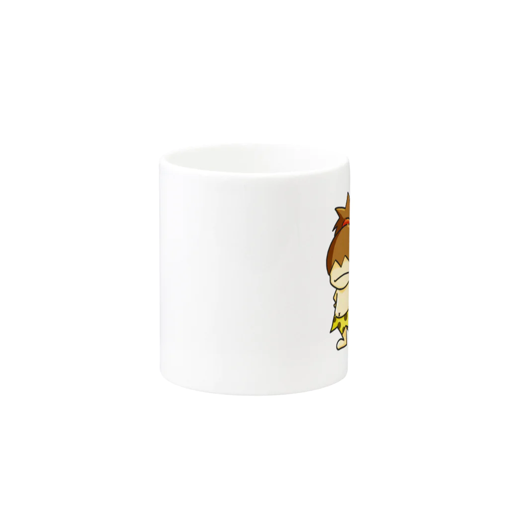 TokuoshouのGen-jinくん Mug :other side of the handle