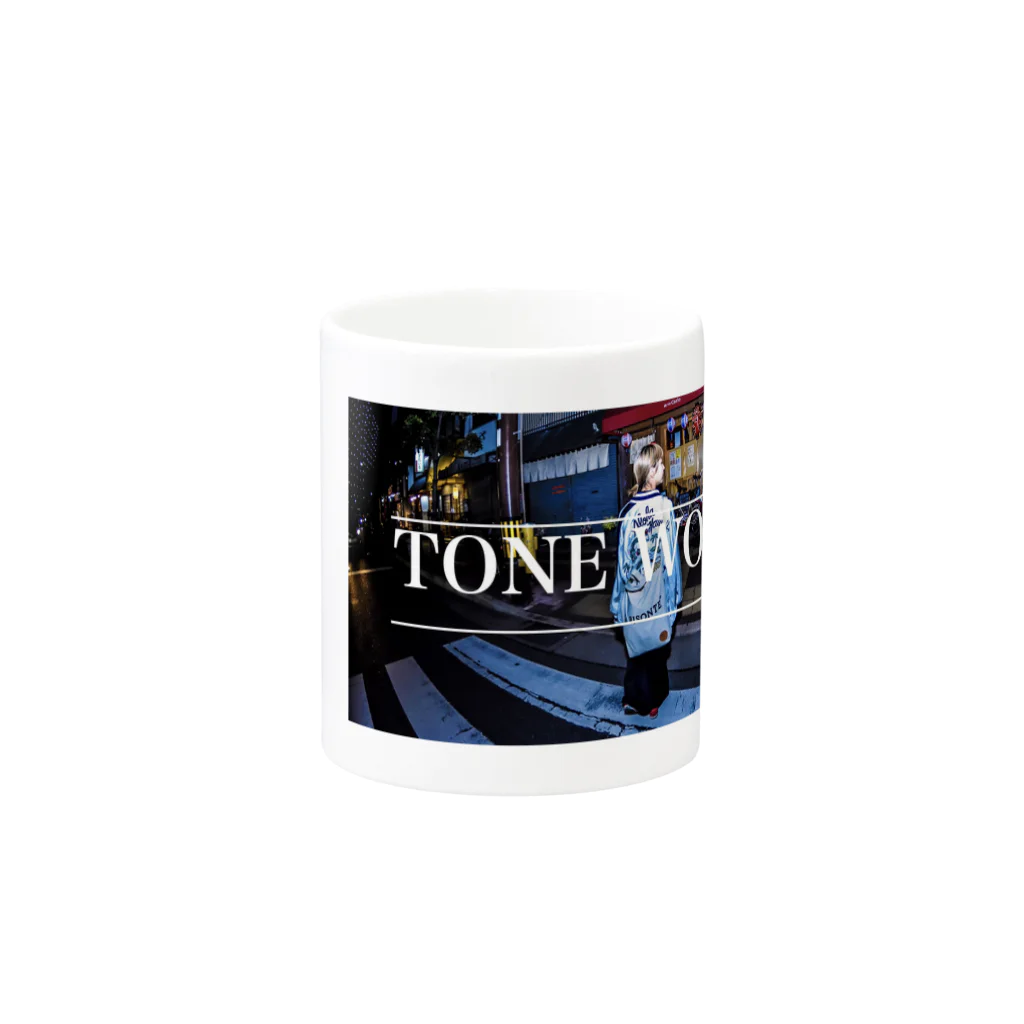 TONE WORKSのTONE WORKS mug マグカップの取っ手の反対面