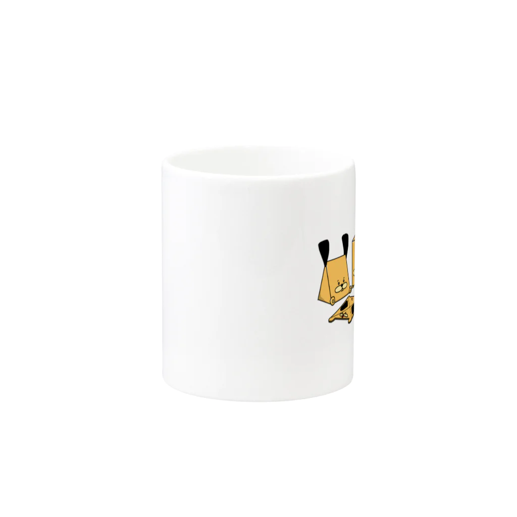 ガム屋のPIRAMIDOG  Mug :other side of the handle