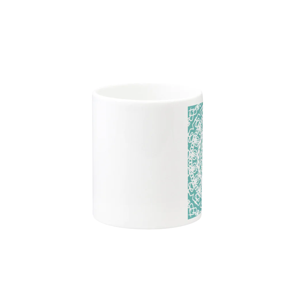 Mita.yan.のno.3 Mug :other side of the handle