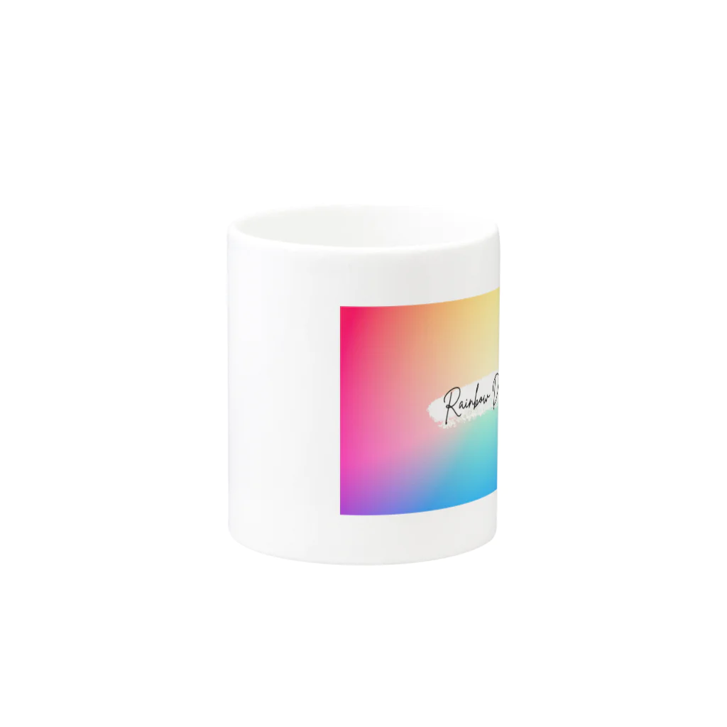 yumi81japanのRainbowDreamers Mug :other side of the handle