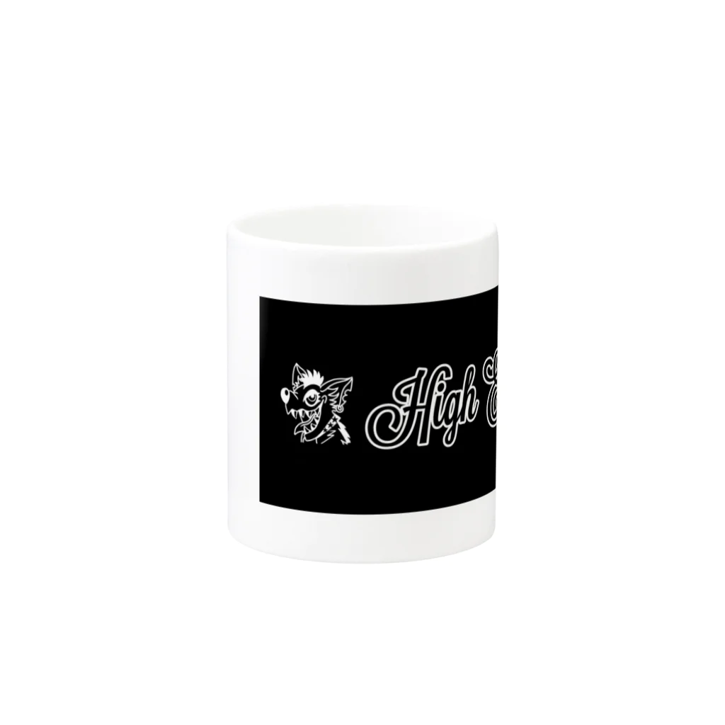 H＆E SHOPのハイエナジーマグカッブ Mug :other side of the handle