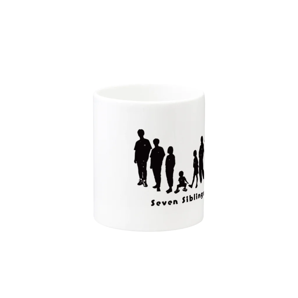 7人兄弟★限定グッズのマグカップ★Shadow Mug :other side of the handle