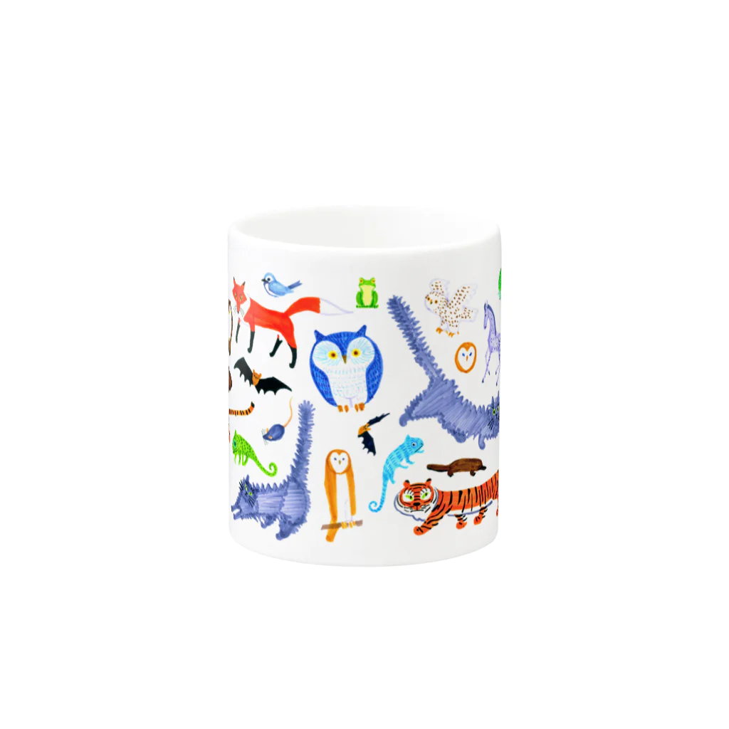 segasworksの動物づくし Mug :other side of the handle