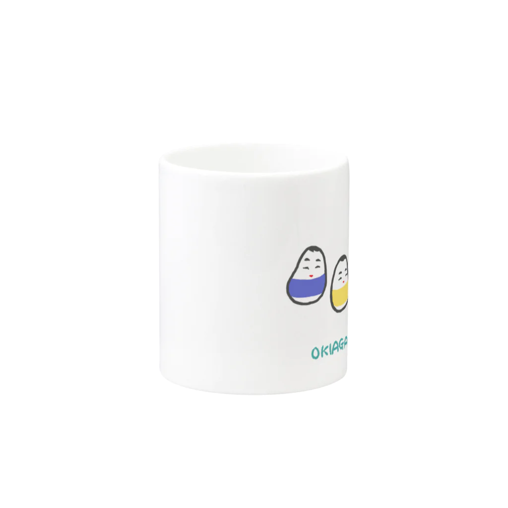 SU-KUのOKIAGARIKOBOSHI Mug :other side of the handle