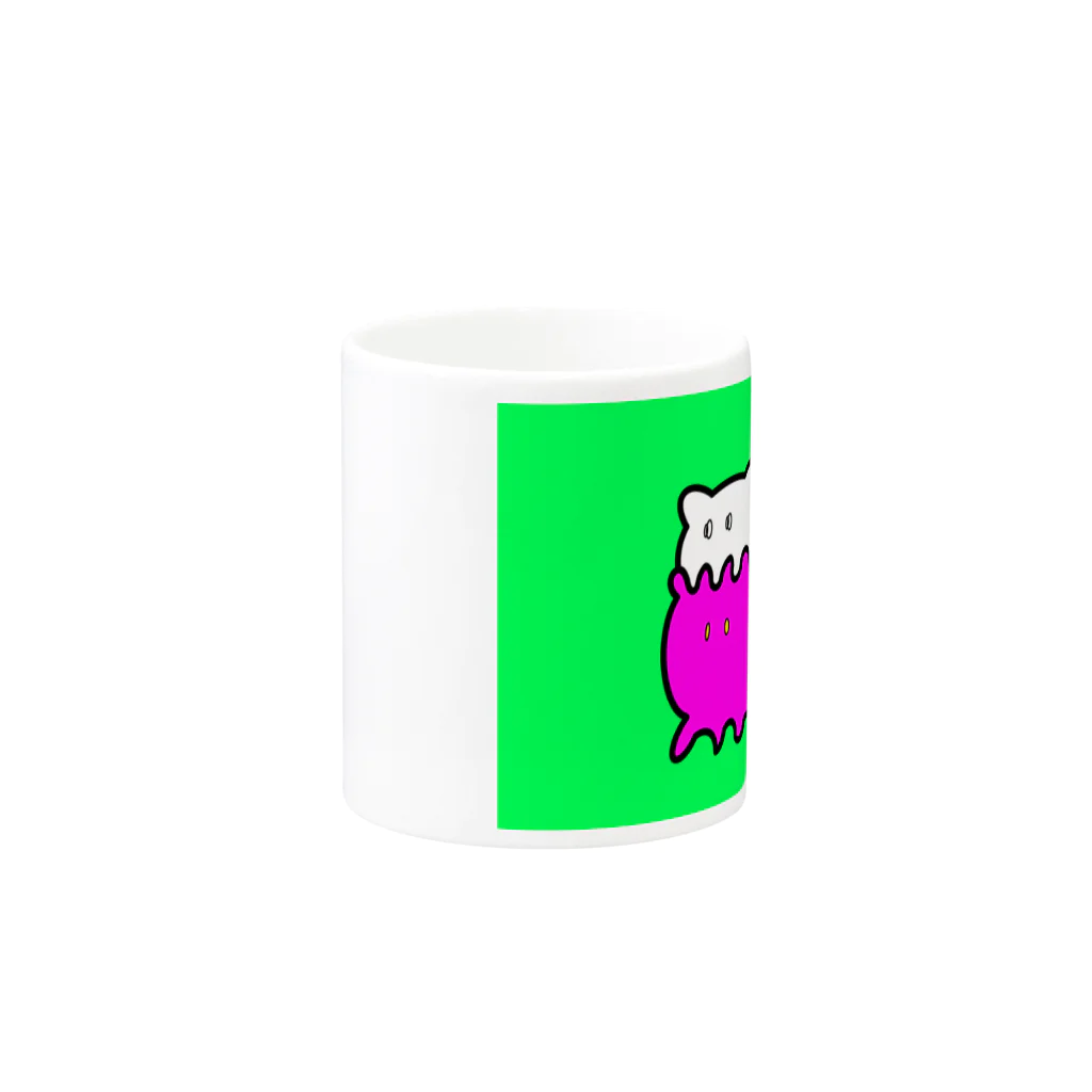 需要ない店の寄生された焦点ずれてるくん Mug :other side of the handle