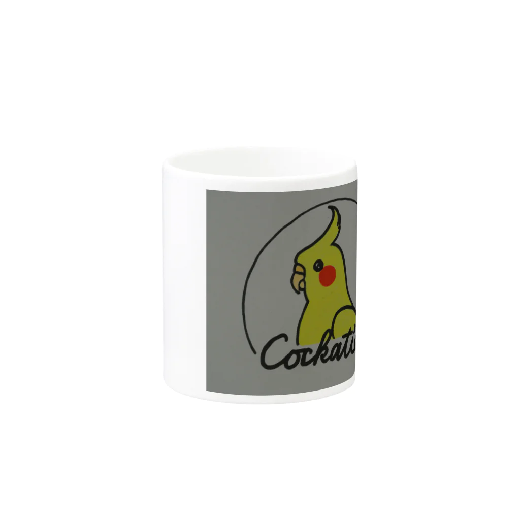 ヒトミのオカメインコ１ Mug :other side of the handle