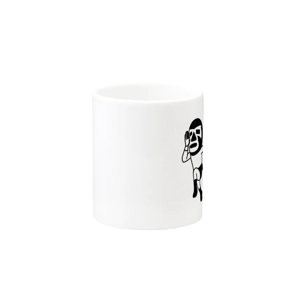 LUCHAのLUCHA#106mono Mug :other side of the handle