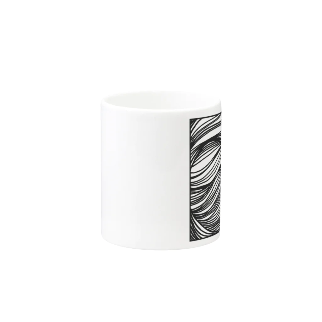 Otukoのwave Mug :other side of the handle