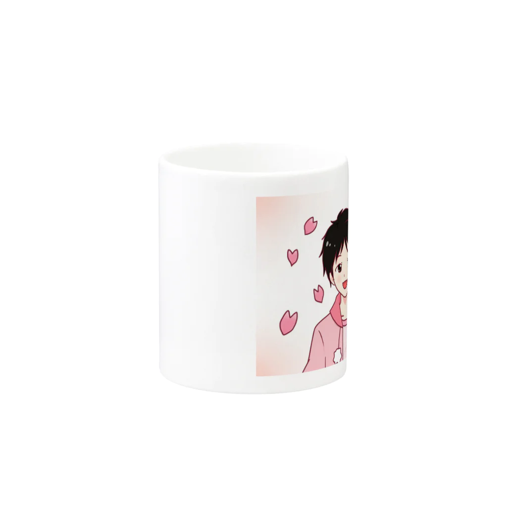 キララのかづま(さくら) Mug :other side of the handle