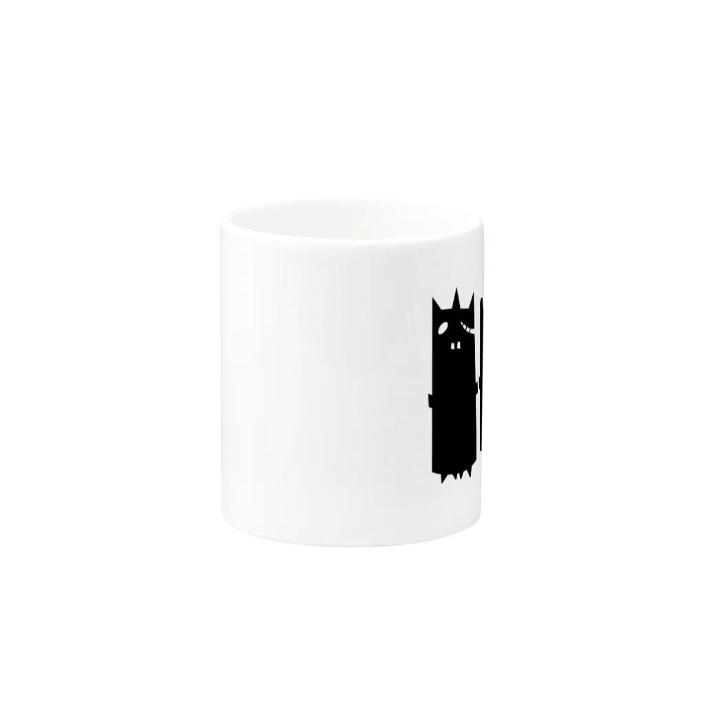 C-cubeのおばけーズ Mug :other side of the handle