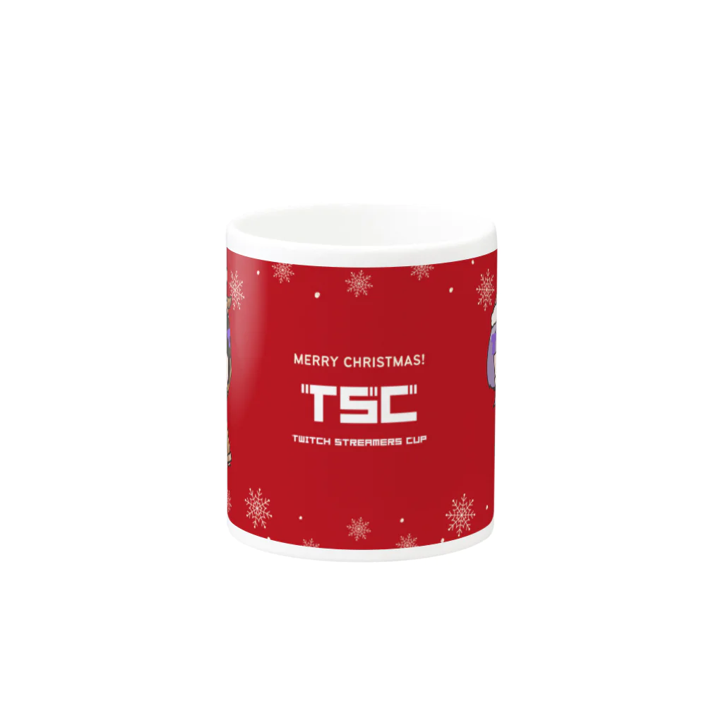 TSC 公式のいちくんりとちゃんオリジナルマグカップ Christmas.ver Mug :other side of the handle