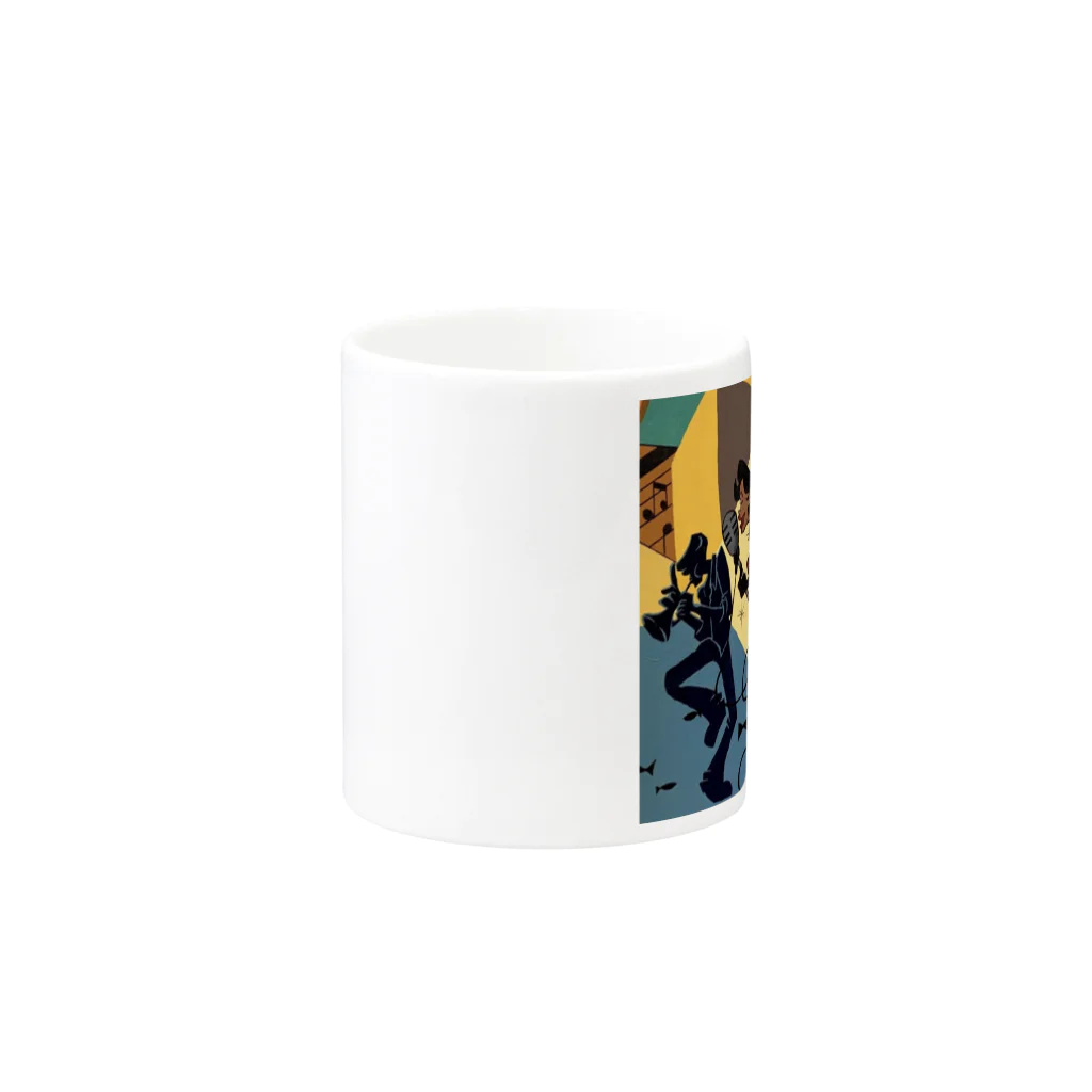 JUNK YAADのHAMA JAZZ Mug :other side of the handle