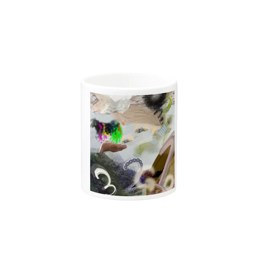 kenshappyの1.2.3COW Mug :other side of the handle