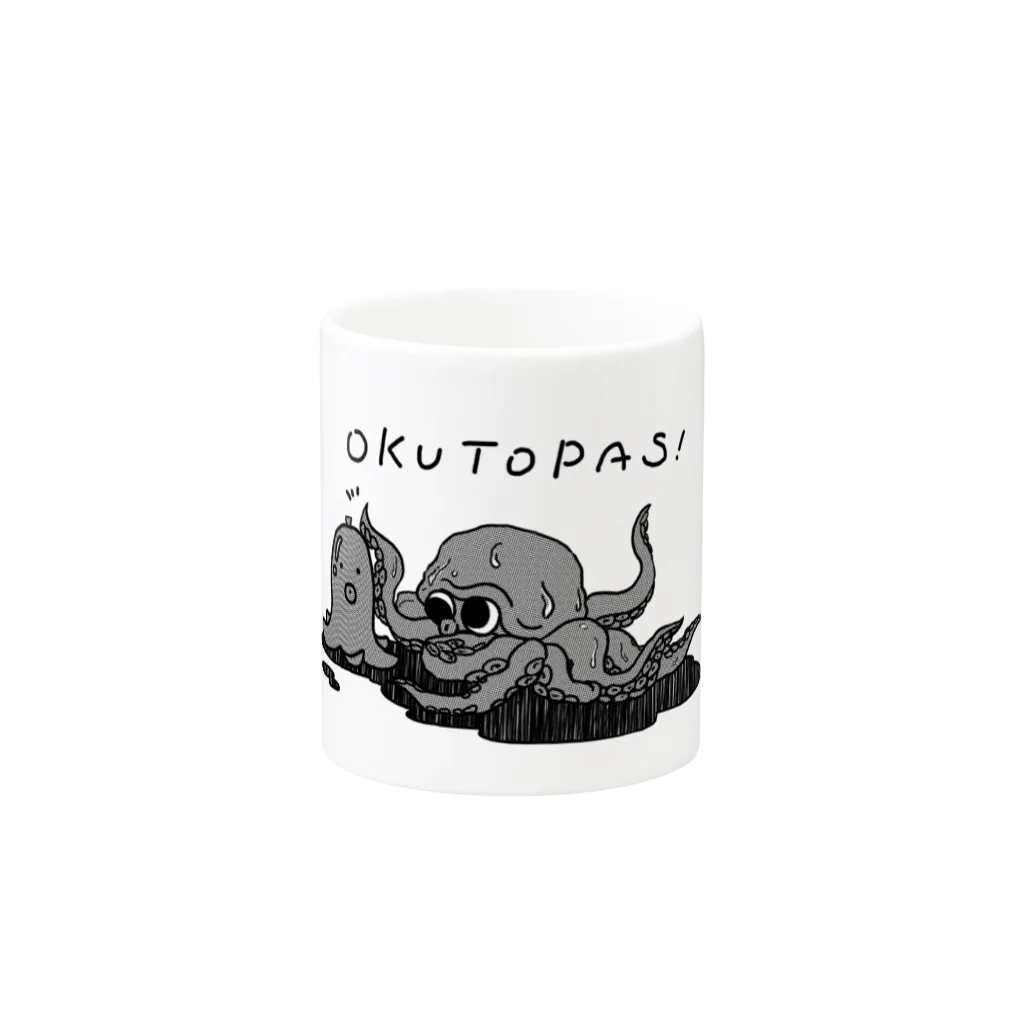 unknown＋storeのOKUTOPAS！ 머그컵の取っ手の反対面