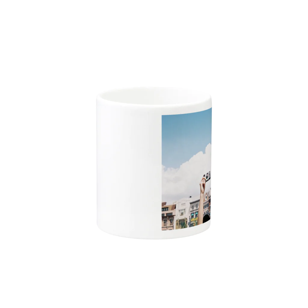 ShiN_graphの夏空をキリトル Mug :other side of the handle