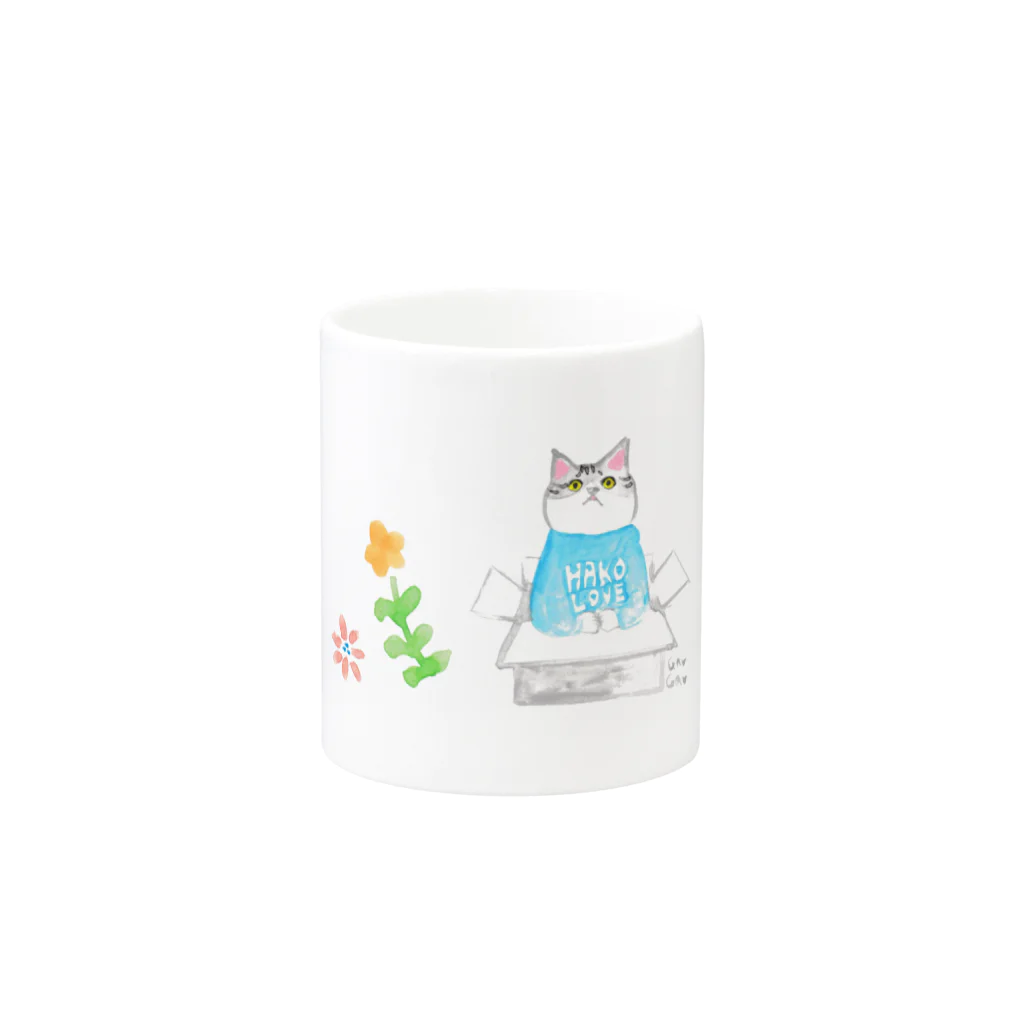 vagのHAKO LOVE! Mug :other side of the handle