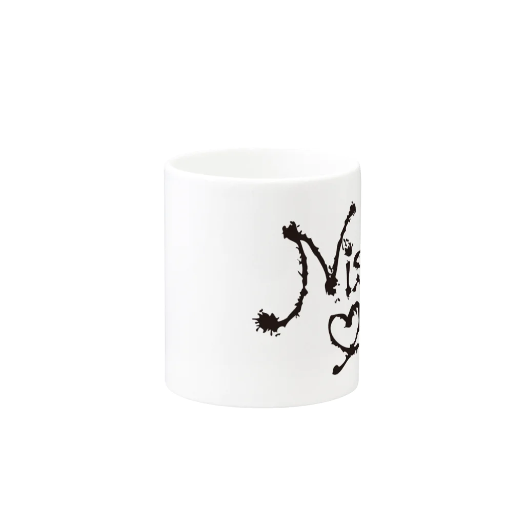 mairo baseのオリジナル Mug :other side of the handle