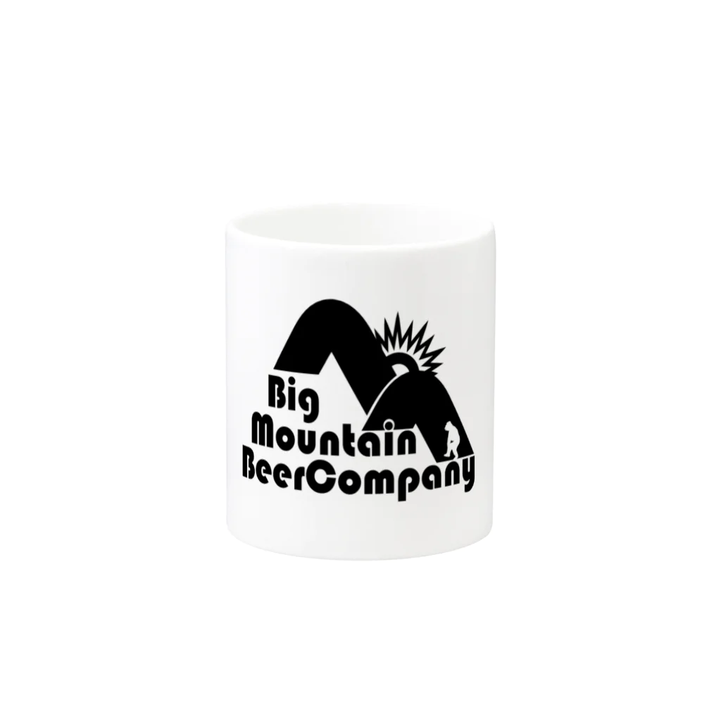 Big Moutain Beer Companyのロゴマグ マグカップの取っ手の反対面