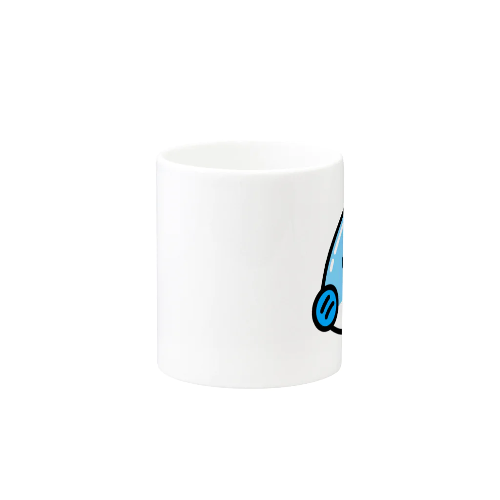 明香とマンボウのお店のマンボウ(きよし) Mug :other side of the handle