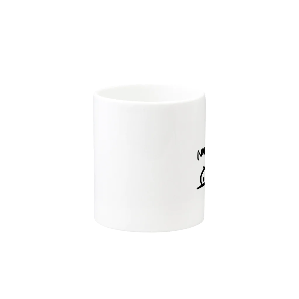 HAJIMEのNAMAKOMONO Mug :other side of the handle