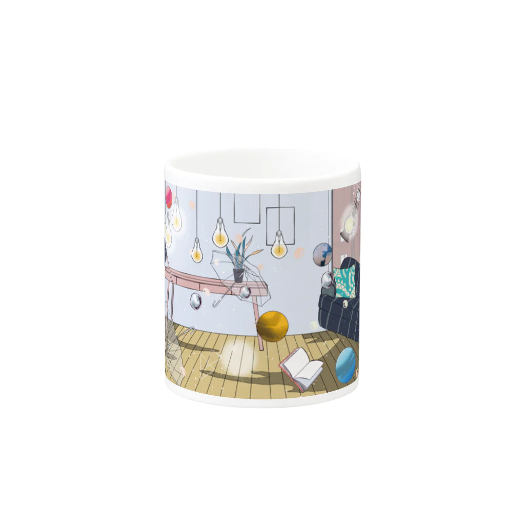 ZETTAI CHU-KAKUのアンバランス Mug :other side of the handle