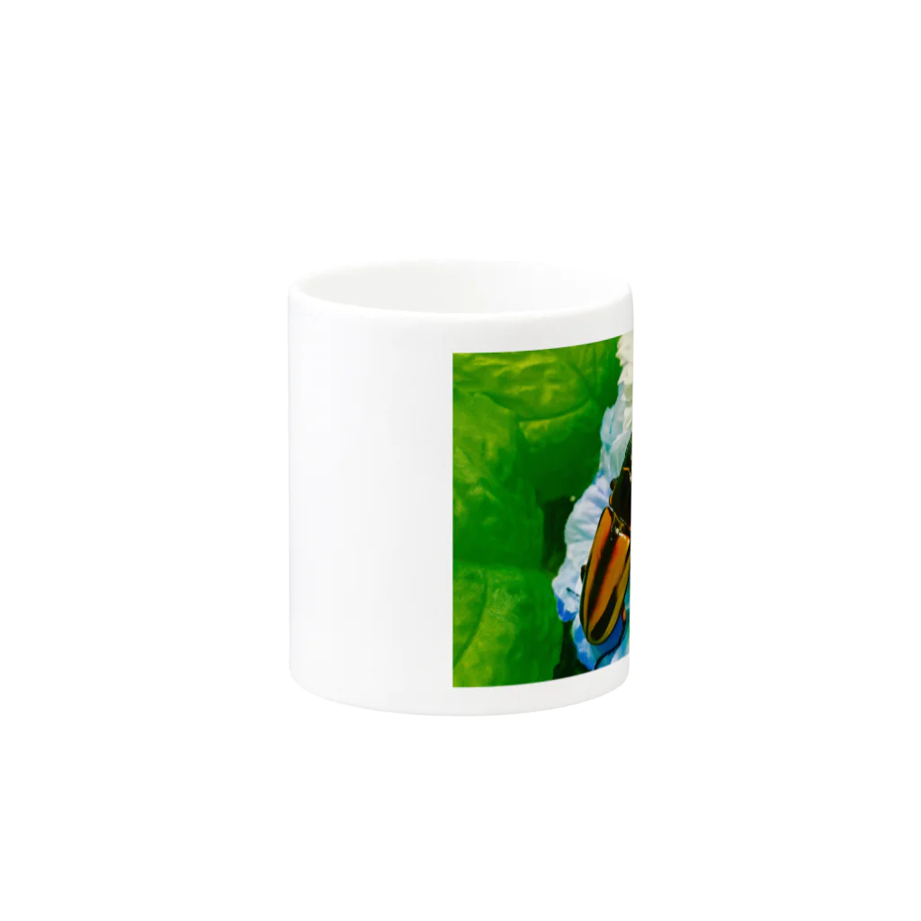 Higurashi430のクワガタ ☆ファブリース2☆ Mug :other side of the handle