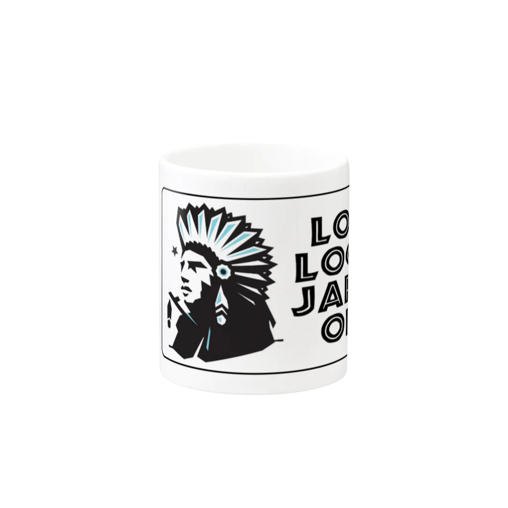 LOVE LOCAL JAPAN.orgのLLJ2019.Vr.01 Mug :other side of the handle